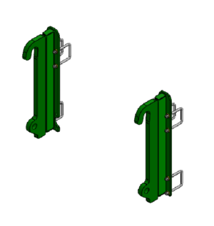 JCB 530 Q-FIT BRACKETS