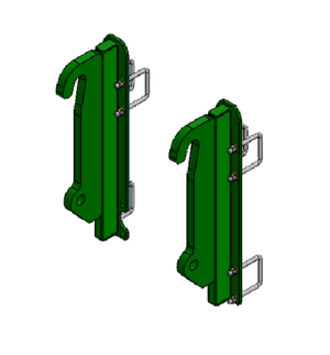 JCB 526 TOOL CARRIER BRACKETS