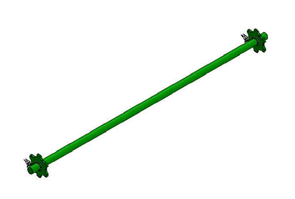 BF IDLER SHAFT