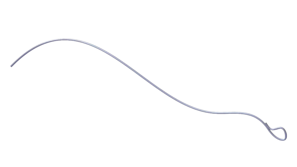 WHITE ROPE 3m