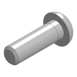 M8x25 BUTTON CAP SCREW ZP