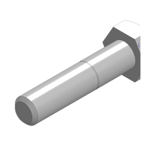 M8 X 35 BOLT 8.8 ZP