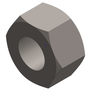 M12 HEX NUT-ZP