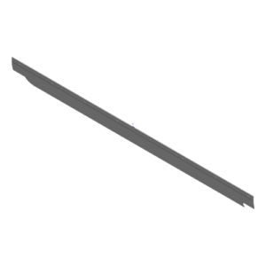 CROSS FLOOR DEFLECTOR FLAP