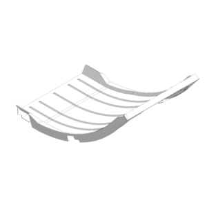 PLASTIC PLATFORM X20 WHT 4 FOOT