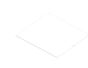 SQUARE FRAME PLASTIC